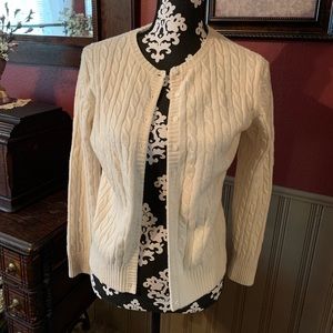 L L Bean cardigan